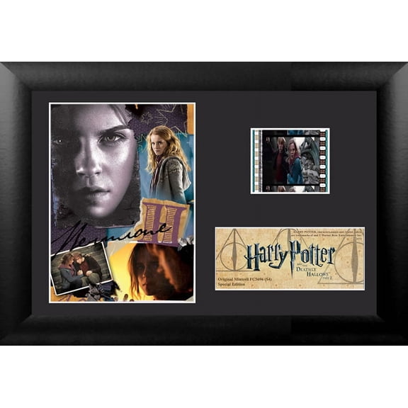 Harry Potter and the Deathly Hallows: Part 2 (Hermione) Minicell FilmCells Framed Desktop Presentation USFC5696