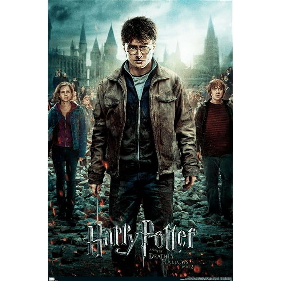 Harry Potter and the Deathly Hallows: Part 2 - One Sheet Wall Poster, 14.725" x 22.375"