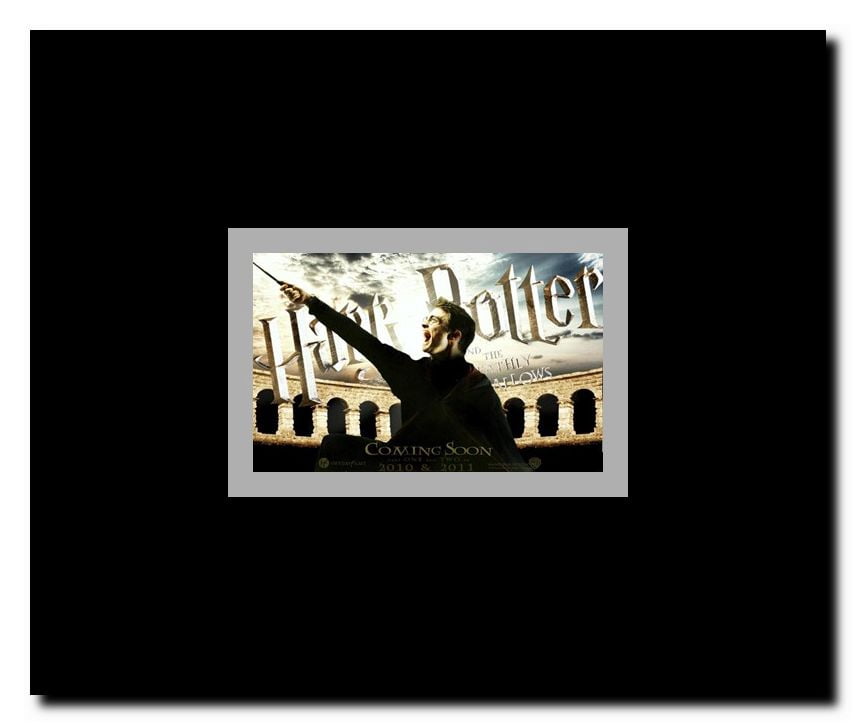 Harry Potter and the Deathly Hallows: Part II Framed Movie Poster