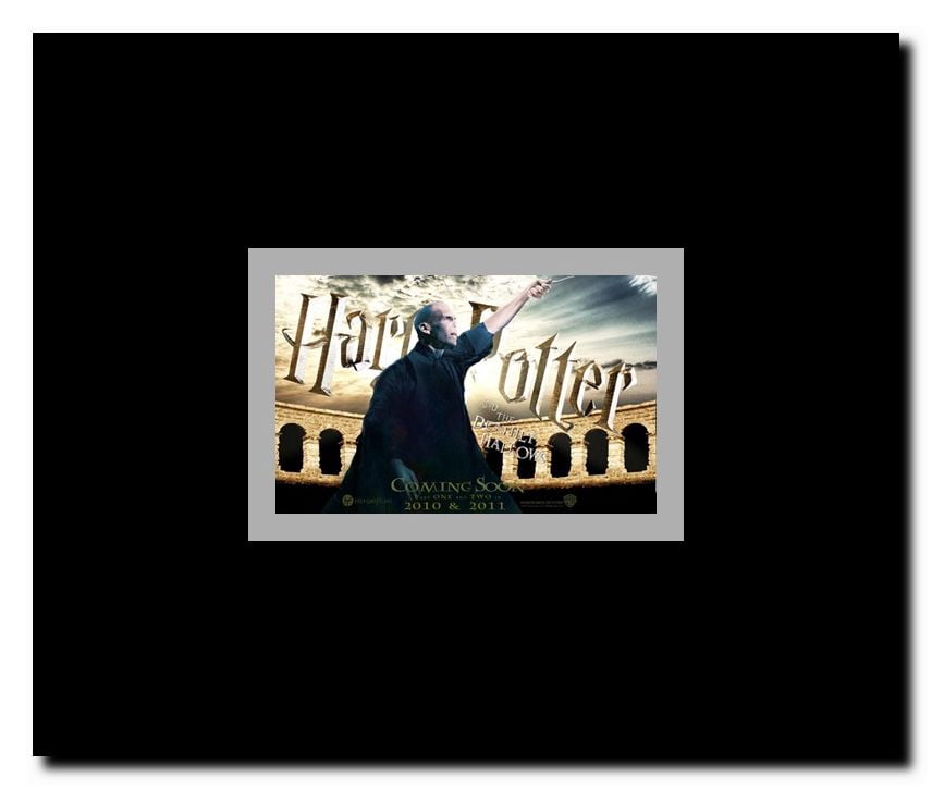 Harry Potter and the Deathly Hallows: Part II Framed Movie Poster