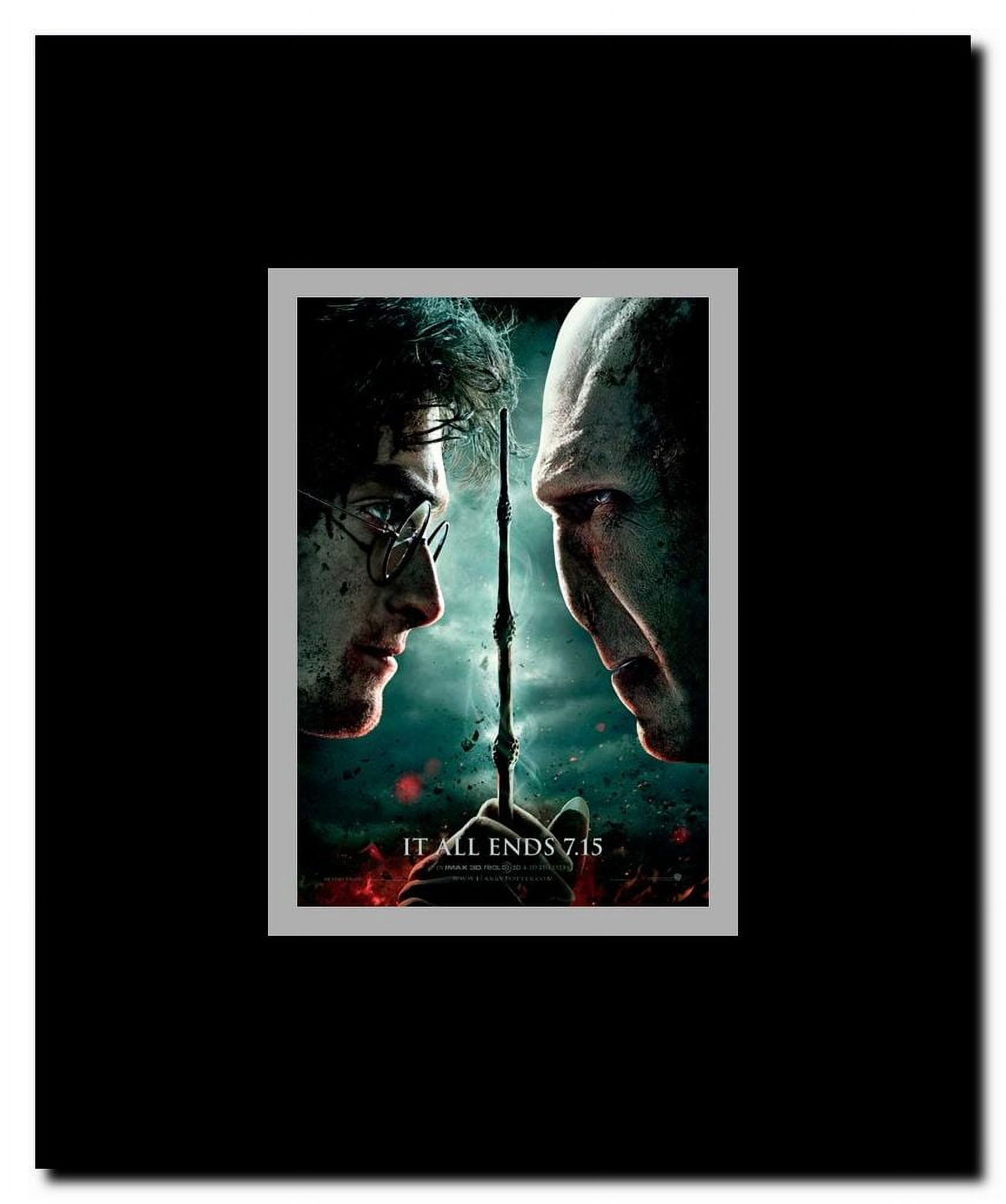 Harry Potter and the Deathly Hallows: Part II Framed Movie Poster