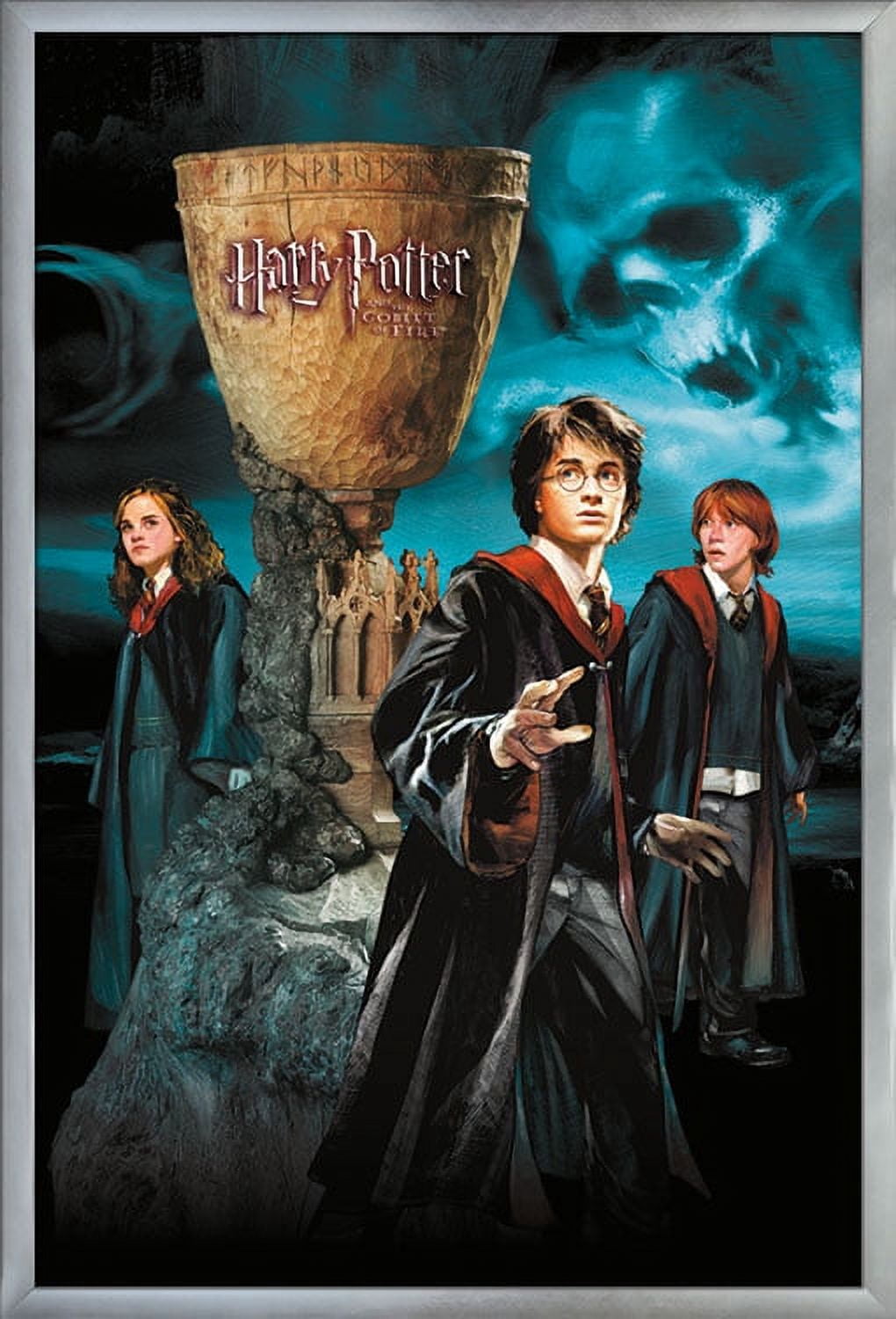 Harry Potter and the Goblet of Fire - Group Wall Poster, 22.375" x 34", Framed
