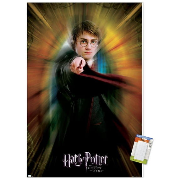 Harry Potter and the Goblet of Fire - Harry One Sheet Wall Poster, 22.375" x 34"