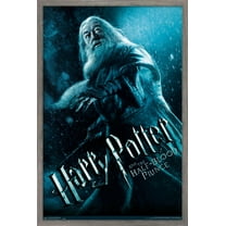 Harry Potter and the Half-Blood Prince - Dumbledore One Sheet Wall Poster, 22.375" x 34", Framed