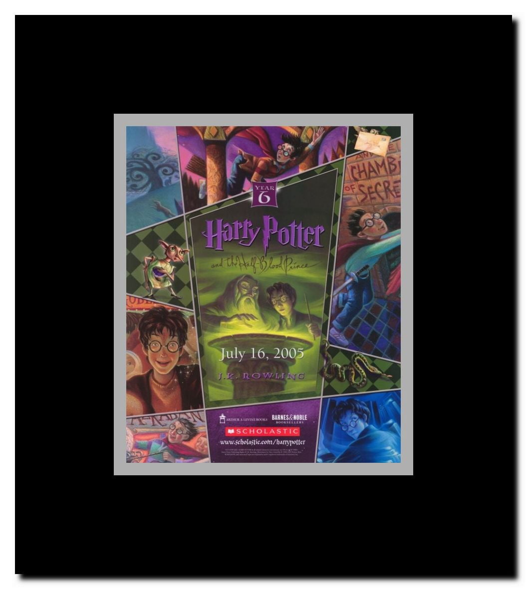 Harry Potter and the Half-Blood Prince Framed Movie Poster