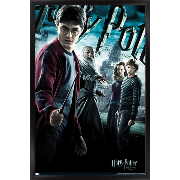 Harry Potter and the Half-Blood Prince - Group One Sheet Wall Poster, 14.725" x 22.375", Framed