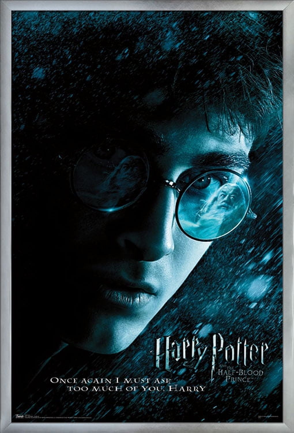 Harry Potter and the Half-Blood Prince - Harry Close-up One Sheet Wall Poster, 22.375" x 34", Framed