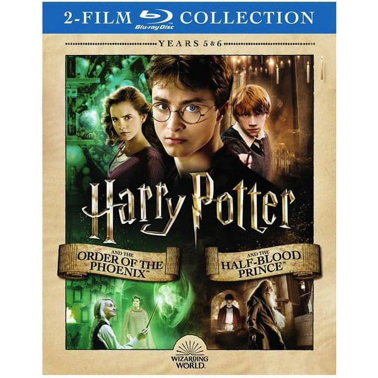 Harry Potter and the Order of Phoenix / Harry Potter and the Half-Blood  Prince (Blu-ray) 