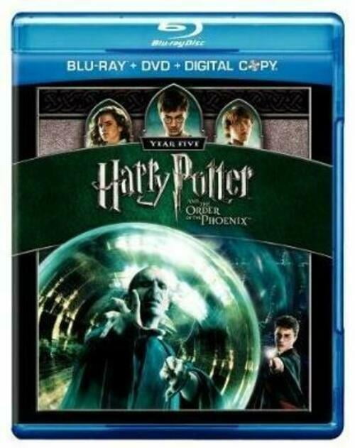 Harry Potter and the Order of the Phoenix (Blu-ray/DVD/Digital) NEW ...