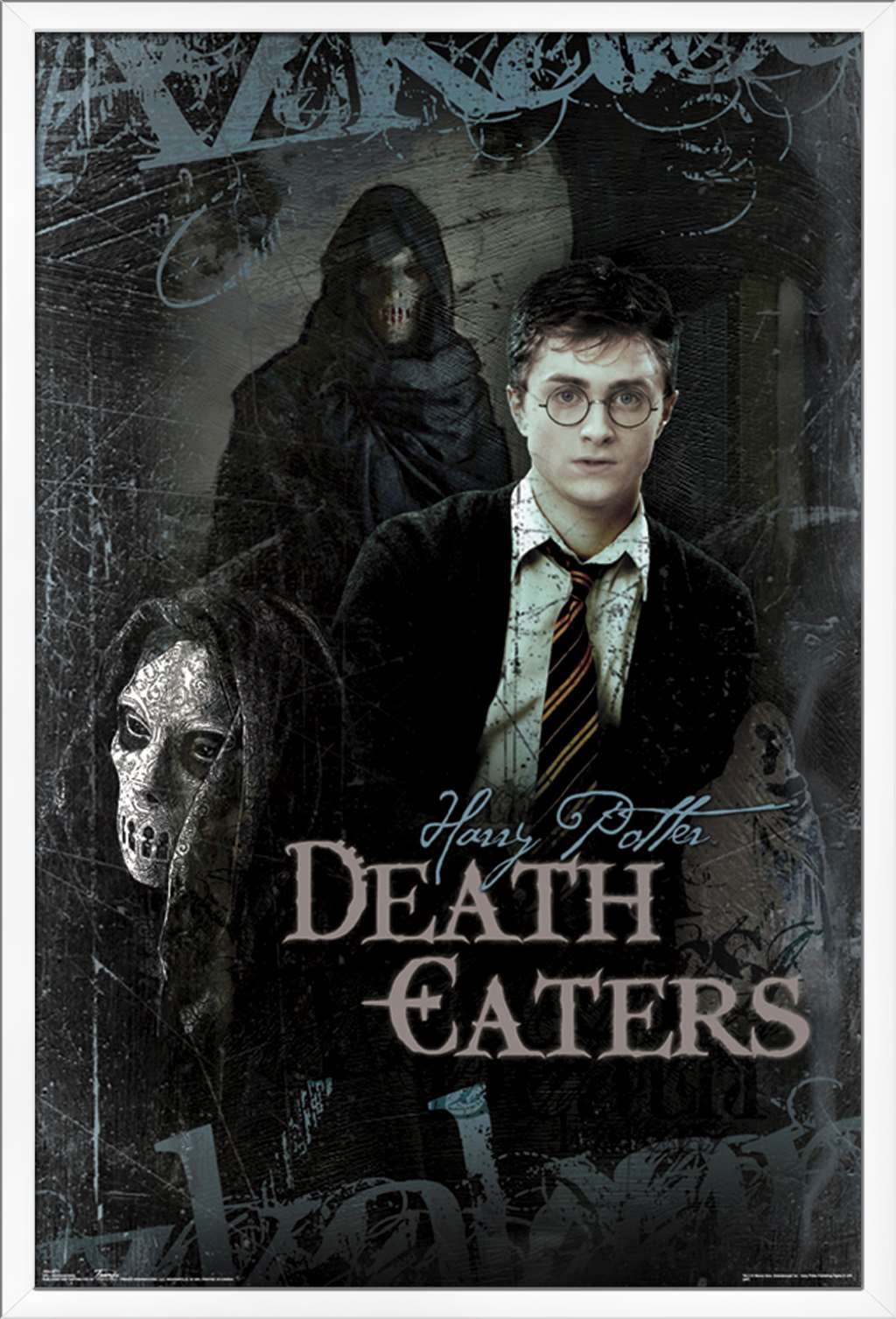 Harry Potter and the Order of the Phoenix - Death Eaters Wall Poster, 22.375" x 34", Framed
