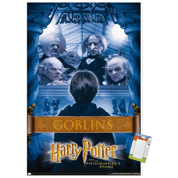 Harry Potter and the Philosopher's Stone - Bankers Wall Poster, 22.375" x 34"