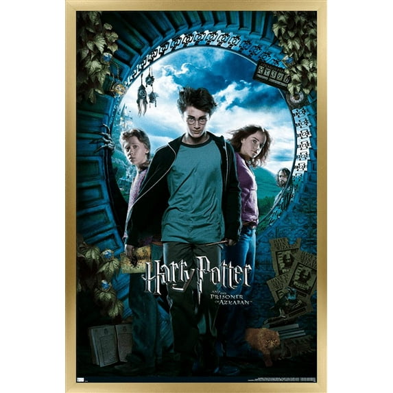 Harry Potter and the Prisoner of Azkaban - Sky One Sheet Wall Poster, 22.375" x 34", Framed