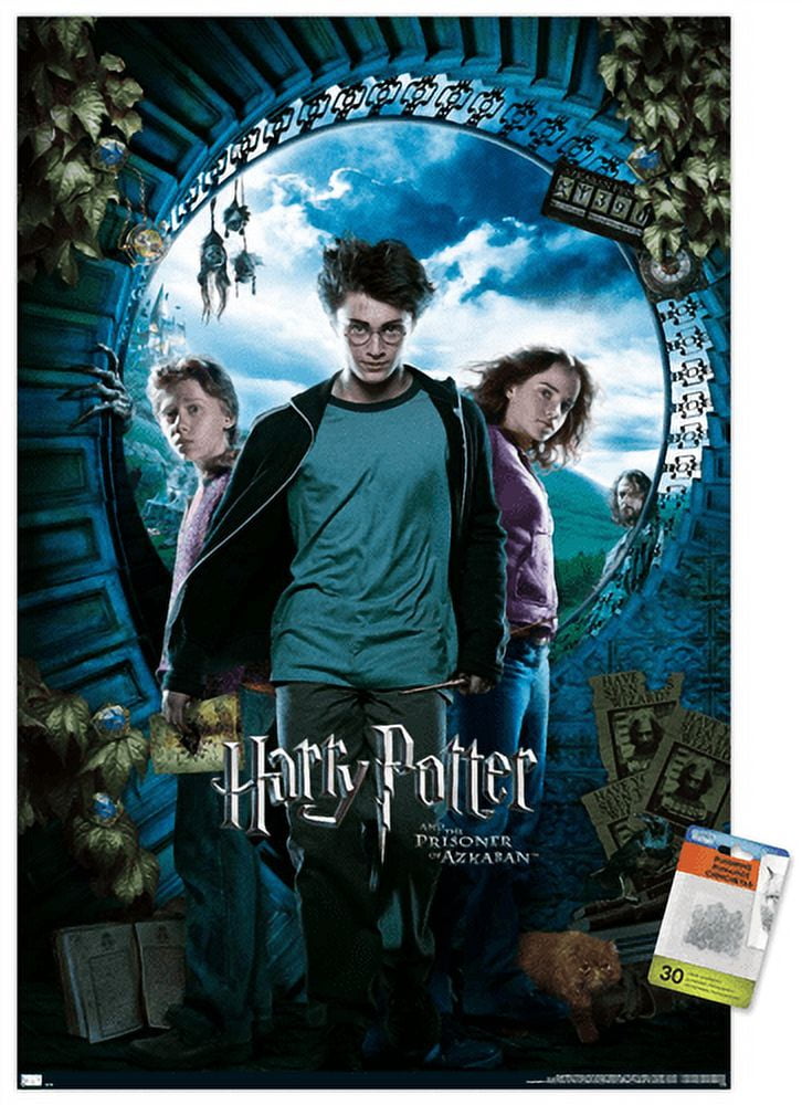 Poster Harry Potter 3 Harry Potter and the Prisoner of Azkaban affiche  cinéma wall art - A4 (21x29,7cm) - Cdiscount