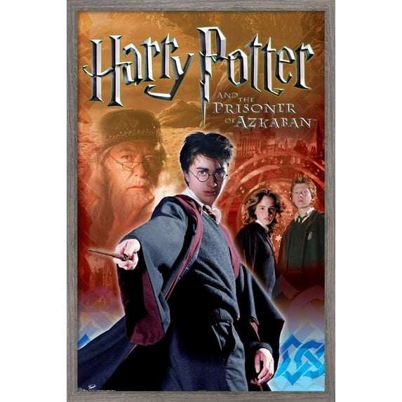 Harry Potter and the Prisoner of Azkaban - Team Wall Poster, 14.725" x 22.375", Framed