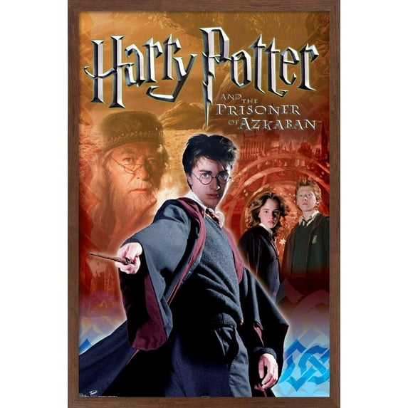 Harry Potter and the Prisoner of Azkaban - Team Wall Poster, 14.725" x 22.375", Framed
