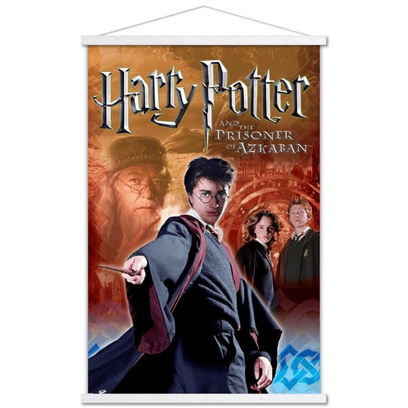 Harry Potter and the Prisoner of Azkaban - Team Wall Poster with Wooden Magnetic Frame, 22.375" x 34"
