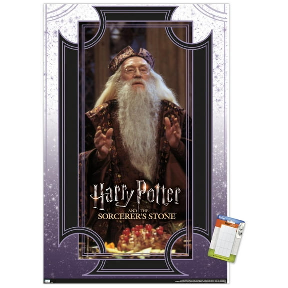 Harry Potter and the Sorcerer's Stone - Dumbledore Wise Wall Poster, 22.375" x 34"