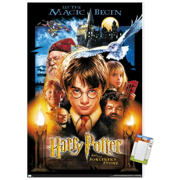 Harry Potter and the Sorcerer's Stone - One Sheet Wall Poster, 22.375" x 34"
