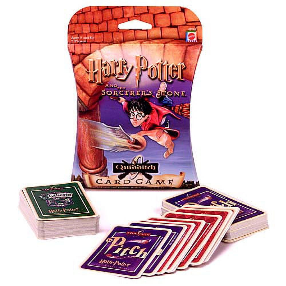Harry Potter and the Sorcerer's Stone Quidditch Card Game - Walmart.com