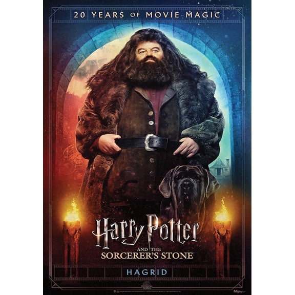 Harry Potter and the Sorcerers Stone (20th Anniversary - Hagrid) MightyPrintâ„¢ Wall Art MP17240703