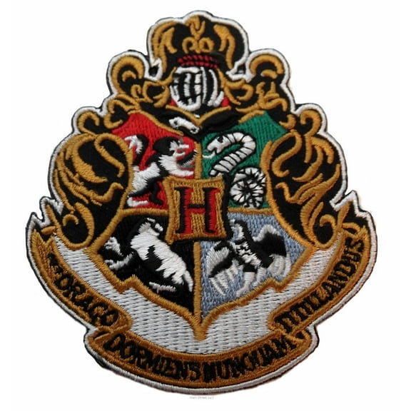 Harry Potter & the Order of the Phoenix Hogwarts 3 1/2" Tall PATCH