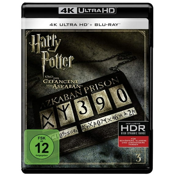Harry Potter und der Gefangene von Askaban (4K Ultra-HD + 2D-Blu-ray) (2-Disc Ver (4K Ultra HD)