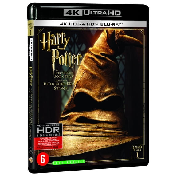 Harry Potter year 1 - The philosopher's stone (4K Ultra HD) Daniel Radcliffe Rupert Grint