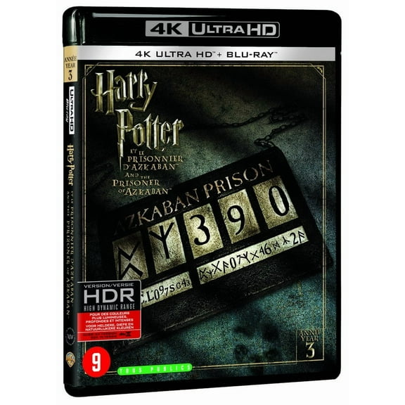 Harry Potter year 3 - The prisoner of Azkaban (4K Ultra HD) Daniel Radcliffe Rupert Grint