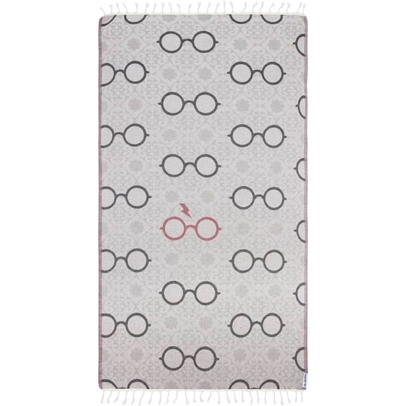 Sand Cloud x Harry Potter, Turkish Beach Towel - Sand Resistant - 100% Organic Turkish Cotton Yarn - Quick Dry Towel for Beach, Picnic Blanket or Throw - As Seen on Shark Tank - Harry Potter