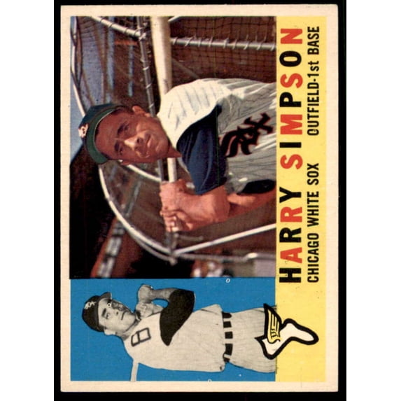 Harry Simpson Card 1960 Topps #180