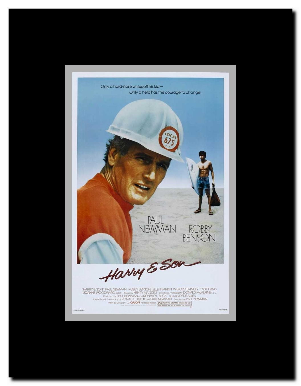 Harry & Son Framed Movie Poster