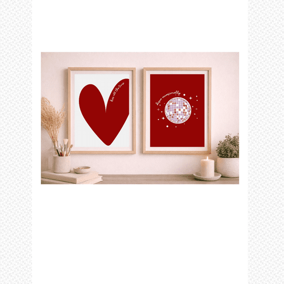 Harry Style Inspired Disco Music Poster Set , Poster Only