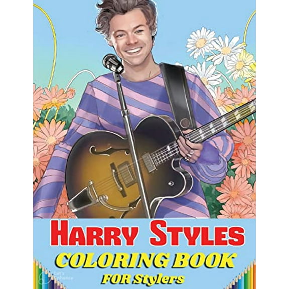 Pre-Owned Harry Styles Coloring Book For Stylers (Paperback) 1990841074 9781990841071