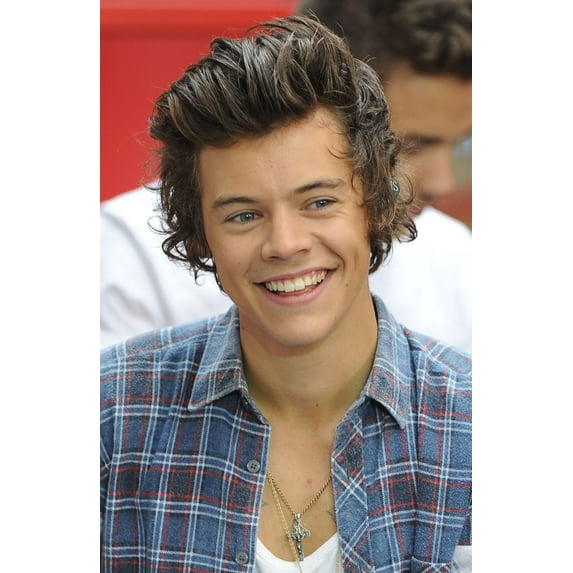 Harry Styles On Stage For Nbc Today Show Concert With One Direction, Rockefeller Plaza, New York, Ny August 23, 2013. Photo By: Kristin Callahan/Everett Collection Photo Print (8 x 10)
