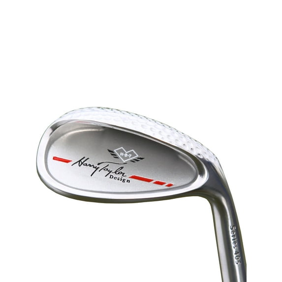 Harry Taylor Left-Hand 405 Dimpled Wide Sole Wedge, LW 64*/05* Steel Wedge Flex - Left-Handed