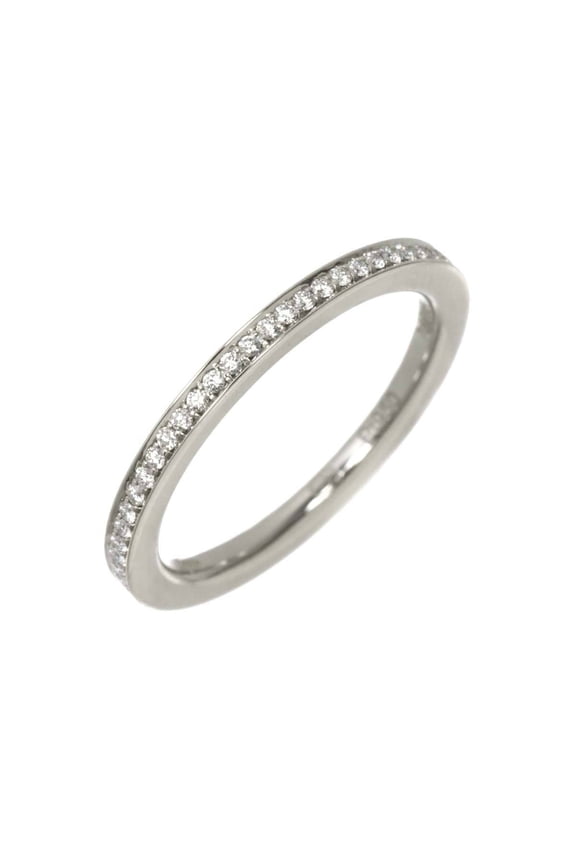 Pre-Owned Harry Winston Bell Band Ring, Diamond, Platinum Ring
