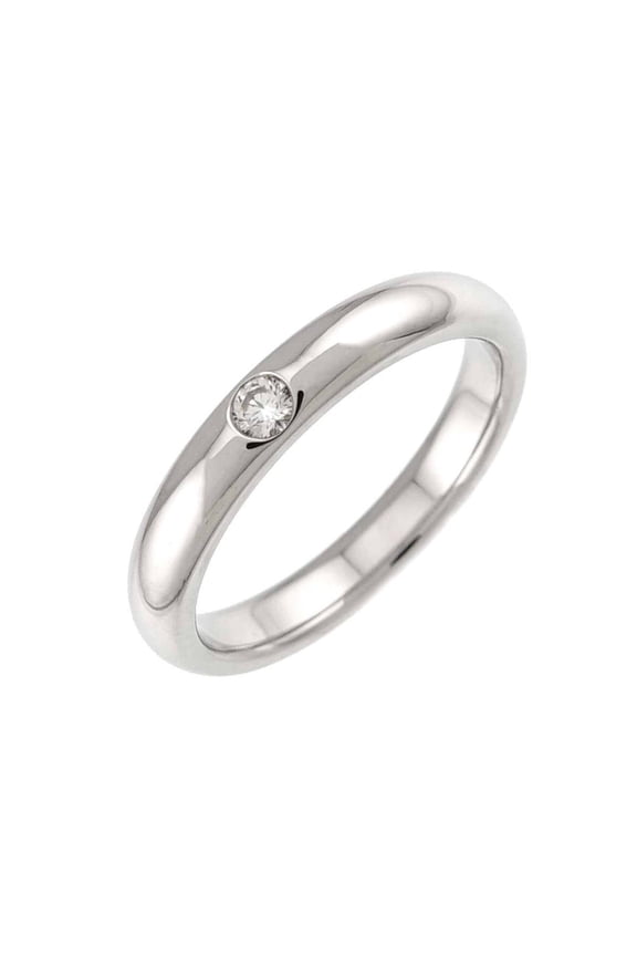Pre-Owned Harry Winston Round Diamond Ring, Platinum (Pt)