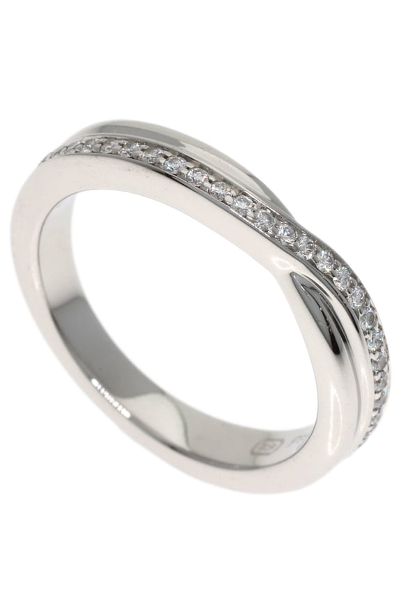 Pre-Owned Harry Winston Trist One Row Diamond Ring, Platinum PT950, Women's.