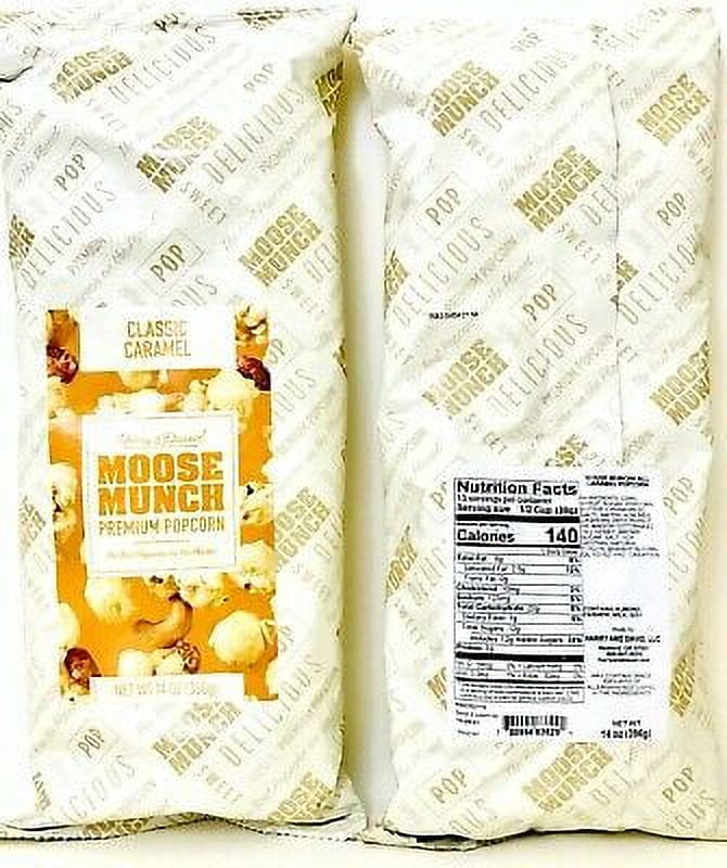 Harry & David Gourmet Moose Munch Popcorn, Milk Chocolate, Caramel