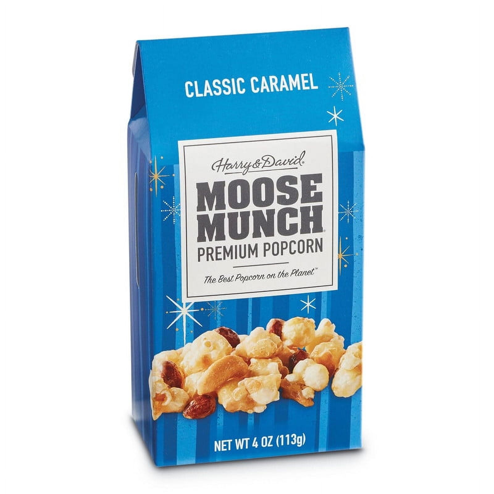 Harry and David Moose Munch Premium Popcorn Classic Caramel 4.5 oz