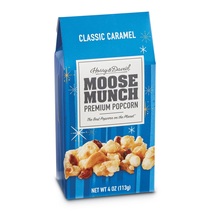 Harry and David Moose Munch Premium Popcorn Classic Caramel 4.5 oz