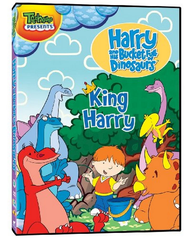 Harry and His Bucket Full of Dinosaurs: King Harry (DVD, 2009