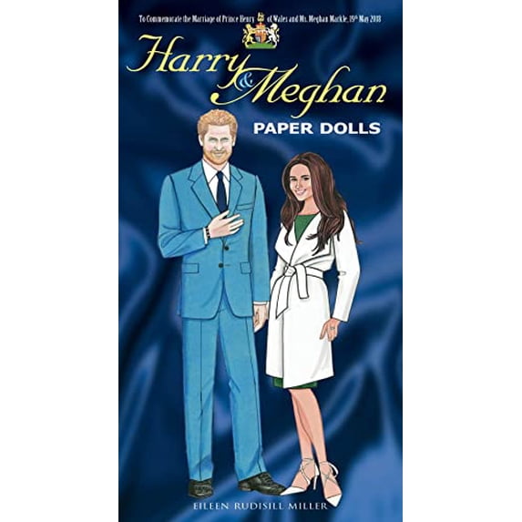 Pre-Owned Harry and Meghan Paper Dolls (Paperback) 0486827682 9780486827681