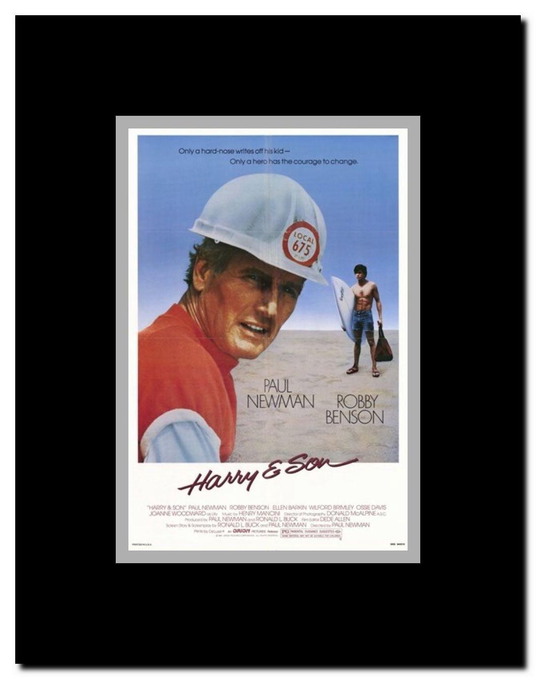 Harry and Son Framed Movie Poster