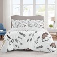 Harry potter Bedding Sets Cartoon Duvet Cover Lightweight 3 Piece Bet