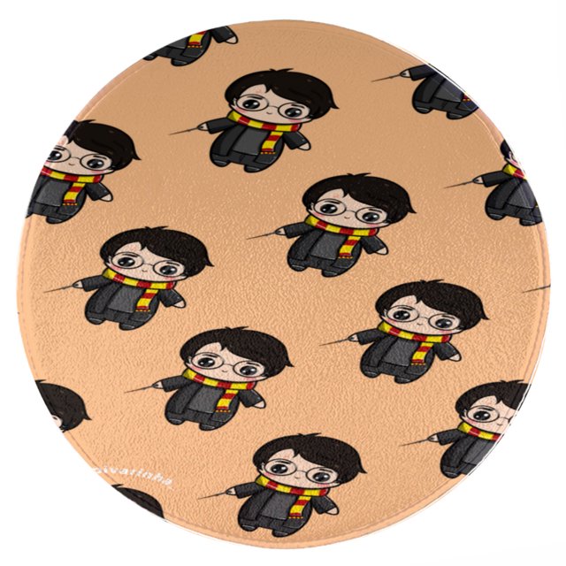 Harry potter Mat Office Chair Mat, Home Round Floor Mat, 39inch