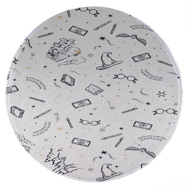 Harry potter Mat Office Chair Mat, Home Round Floor Mat, 39inch