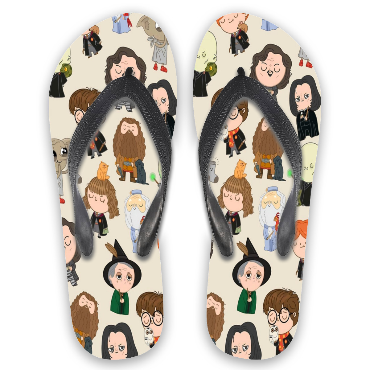 Harry potter Unisex flip-flops, beach slippers, and flip-flops for ...