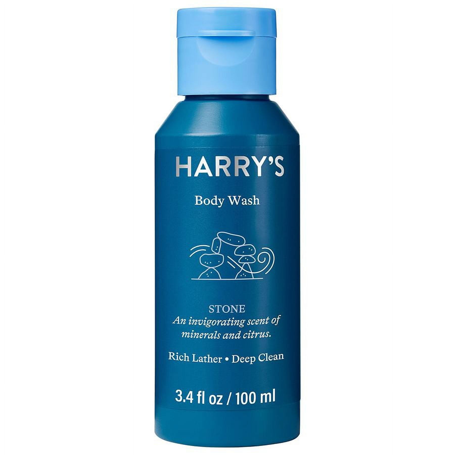 Harry's Body Wash, Travel Size Stone 3.4 fl oz