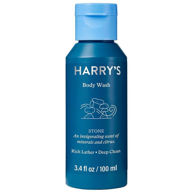 Harry's Body Wash, Travel Size Stone 3.4 fl oz